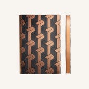 Signature Art Deco Dotted Notebook - A5, Weave