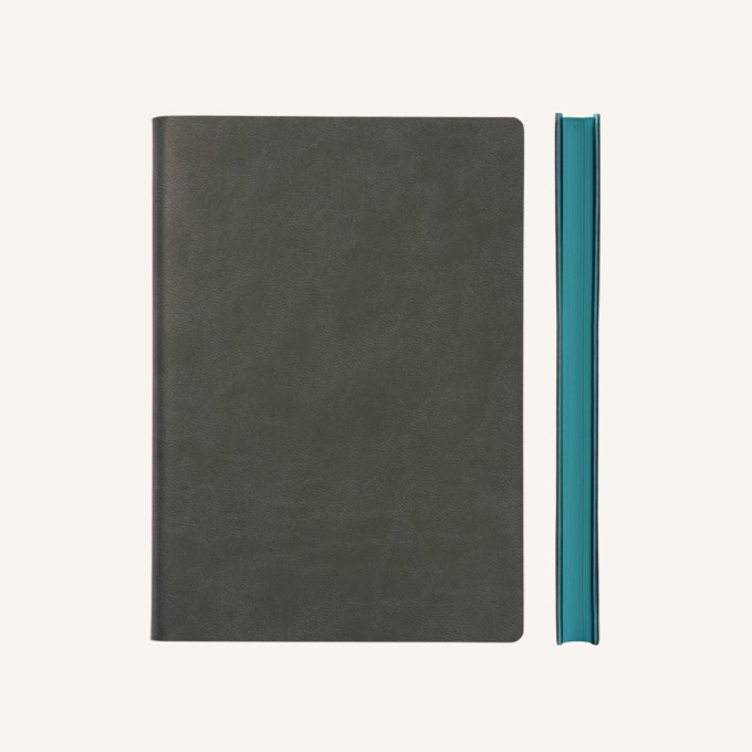 Signature Dotted Notebook - A5, Grey