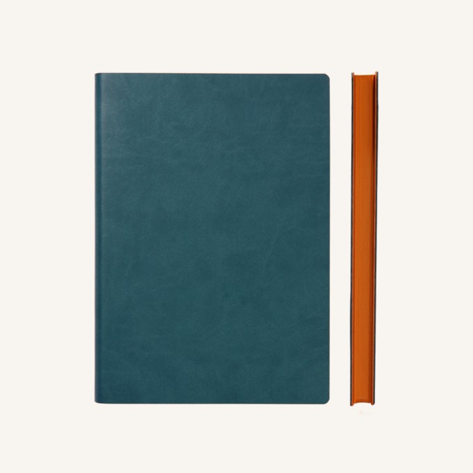 Signature Dotted Notebook - A5, Green