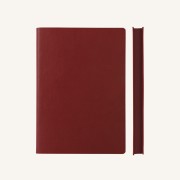 Signature Dotted Notebook - A5, Red