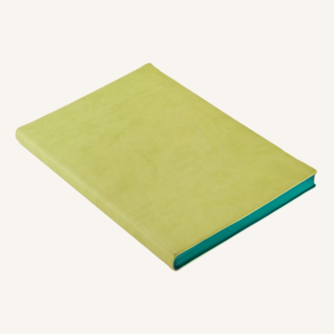 Signature Dotted Notebook - A5, Light Green