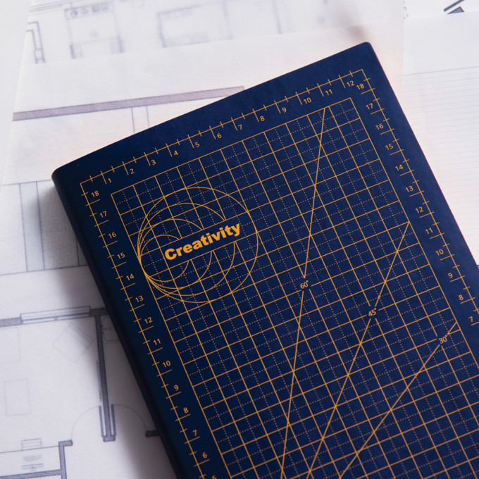 Signature Mathematical Grids Grid Notebook - A5, Creativity