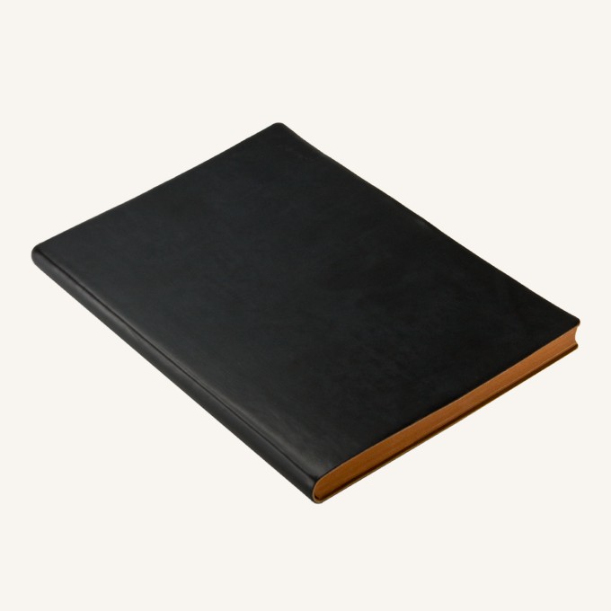 Signature Lined Notebook – A5, Black