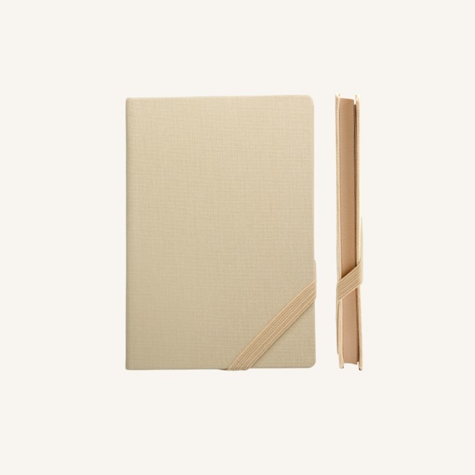 Make My Day Lined Notebook – A6, Apricot