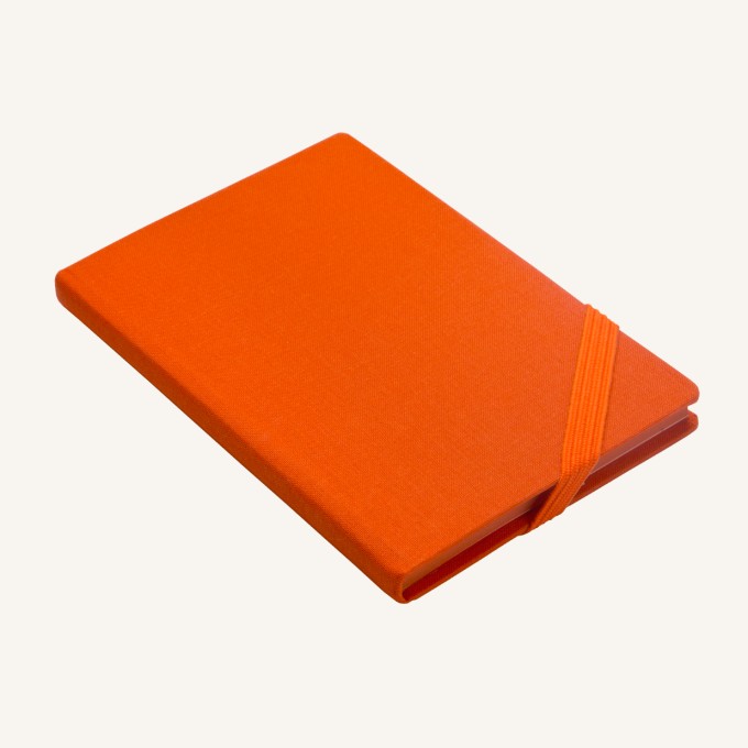 Make My Day Lined Notebook – A6, Orange