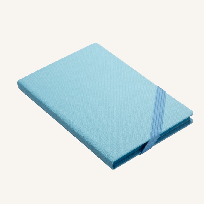 Make My Day Lined Notebook – A6, Sky Blue