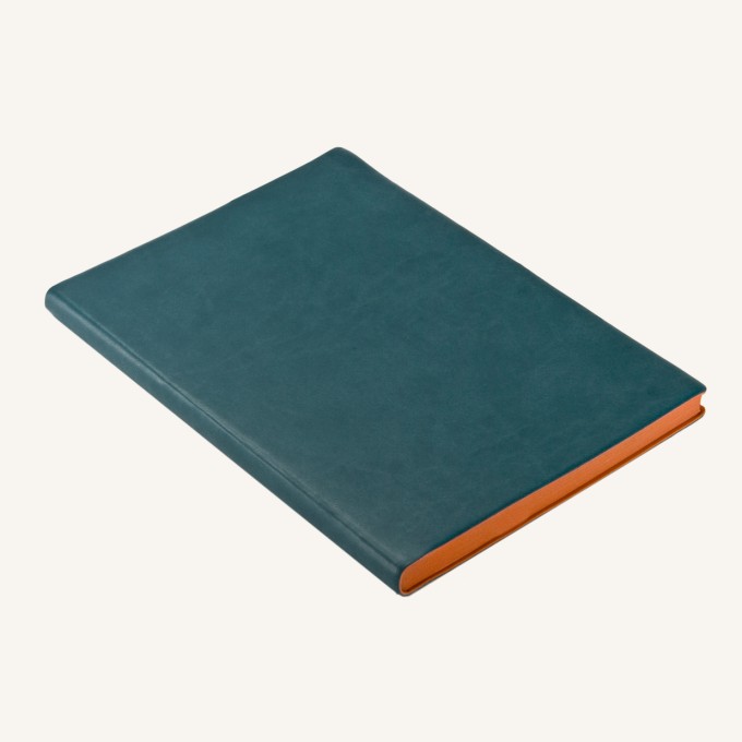 Signature Plain Notebook – A5, Green