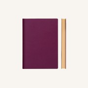 Signature Plain Notebook – A6, Purple