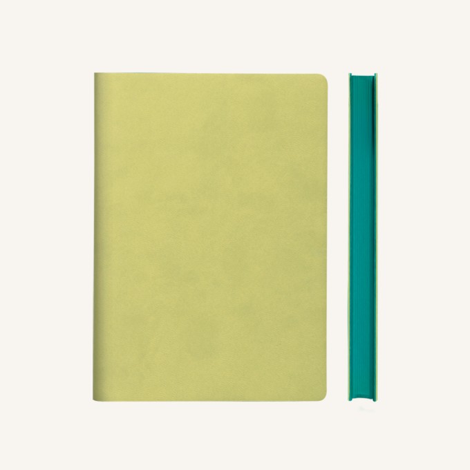 Signature Plain Notebook – A5, Light Green