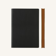 Signature Plain Notebook – A5, Black