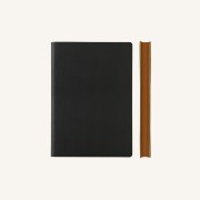 Signature Plain Notebook – A6, Black