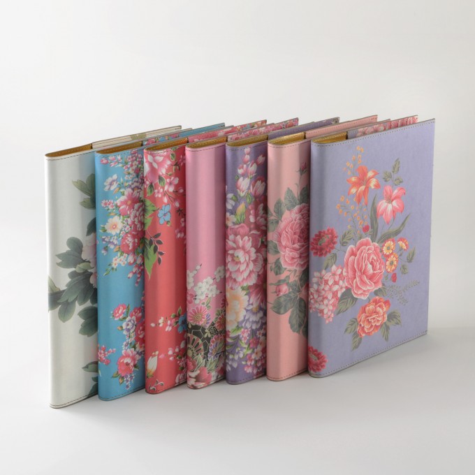 Flower Wow Lined Notebook – A5, Tea Rose