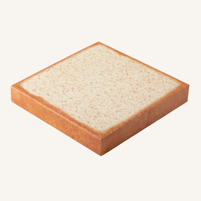 麵包系列橫線本 - 白面包