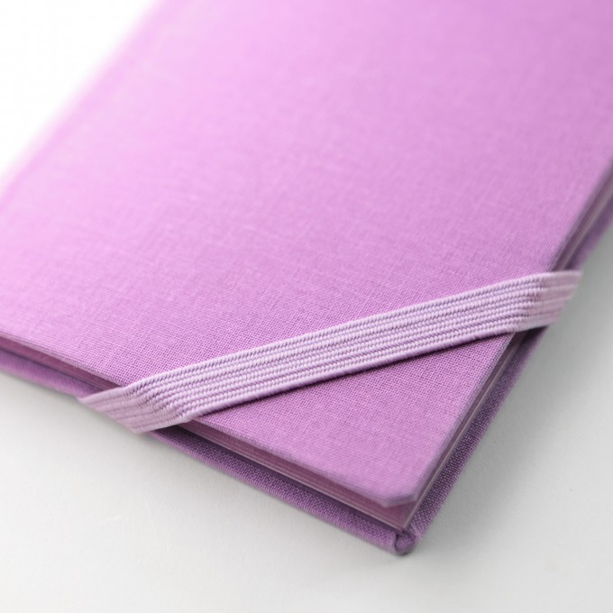 Make My Day Lined Notebook – A6, Purple