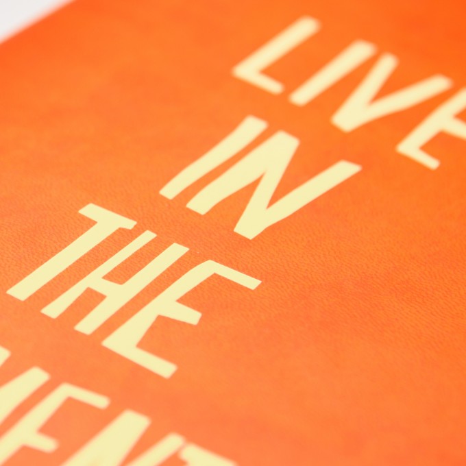 Signature Inspiro Lined Notebook – A5, Orange
