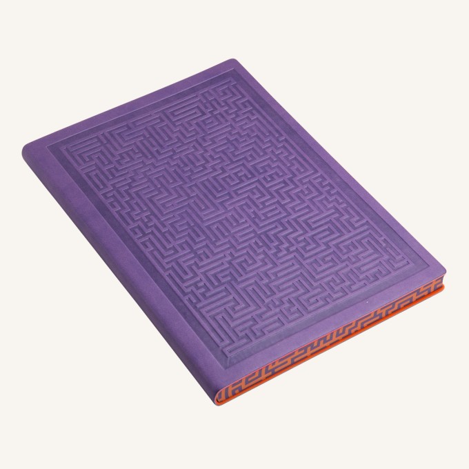 Signature Amazer Lined Notebook – A5, Purple