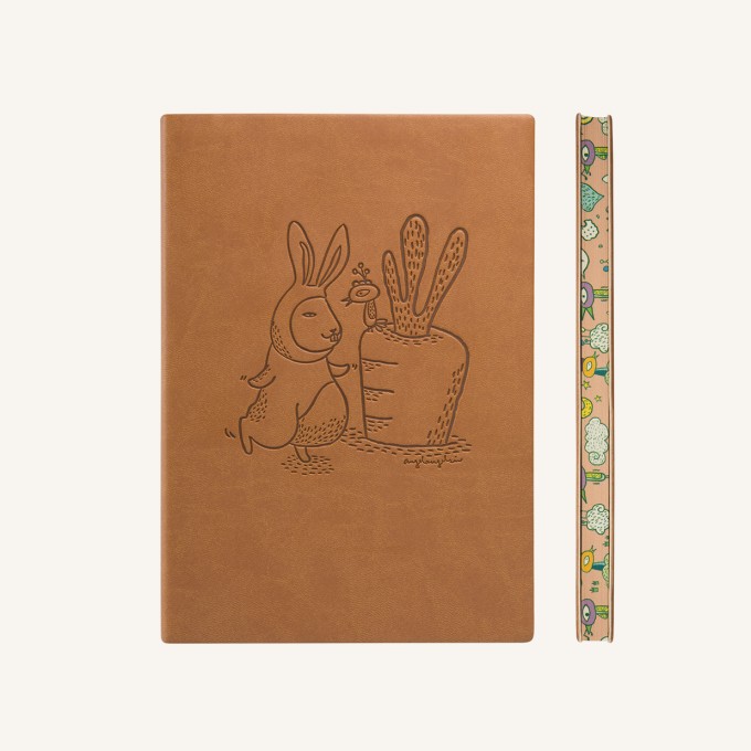 Animaland Plain Notebook  – A5, Rabbit