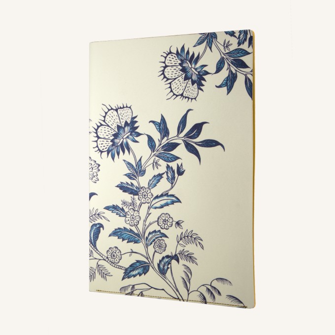 Flower Wow A4 Folder – Ceramic White