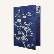 Flower Wow Envelope Folder – Ceramic Blue