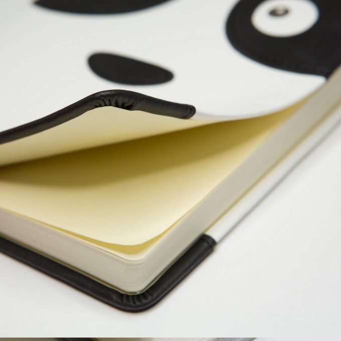 Animal Pals Lined Notebook – A6, Panda
