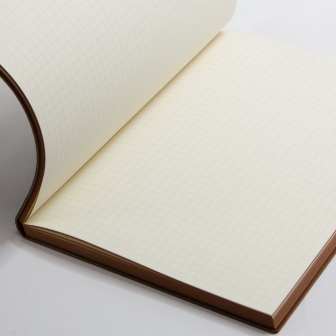 Signature Grid Notebook – A5, Black