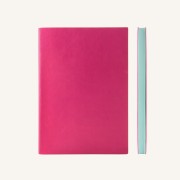 Signature Grid Notebook – A5, Magenta
